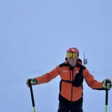 Le patrouilleur Emil Morard, adjoint au chef de la sécurité du domaine skiable d'Anzère.